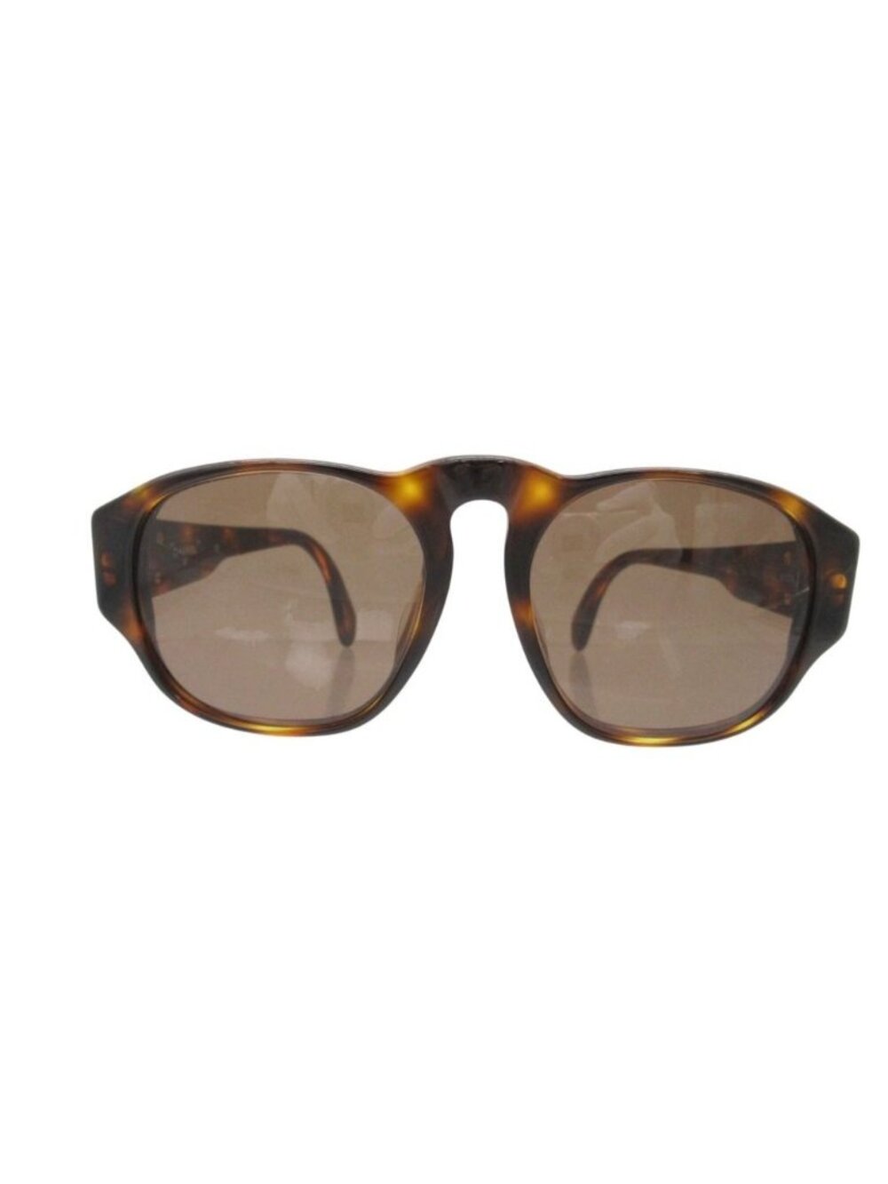 Chanel Sunglasses CC Logo Gold Tortoiseshell Eyewear Brown